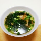 簡単 ! 豆腐と海苔の中華スープ